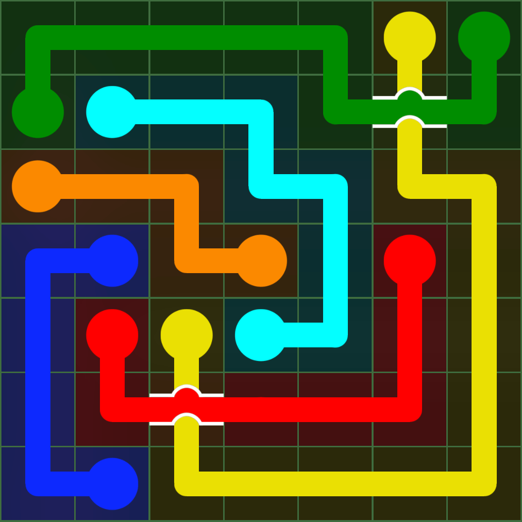 Flow Free 2447 Solution