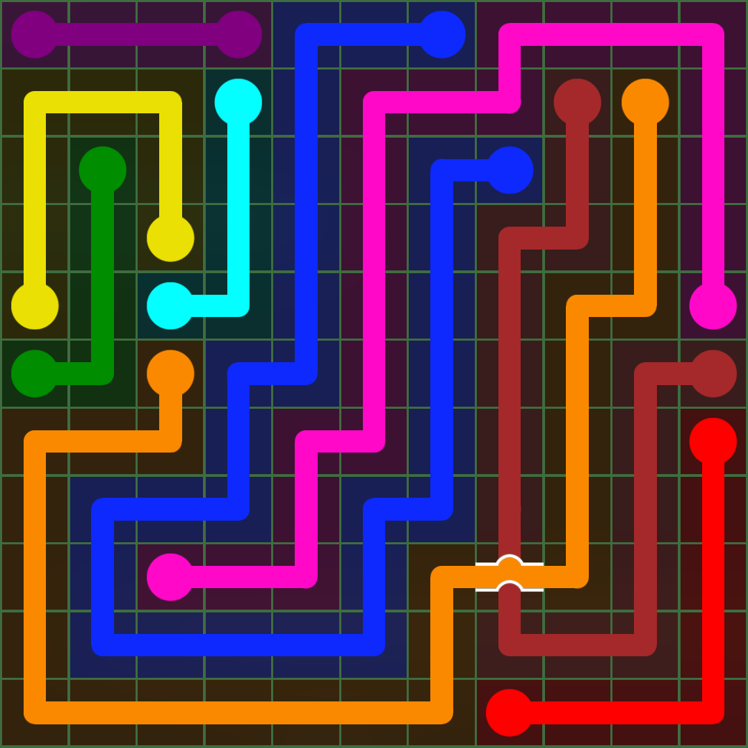 Flow Free 2449 Solution
