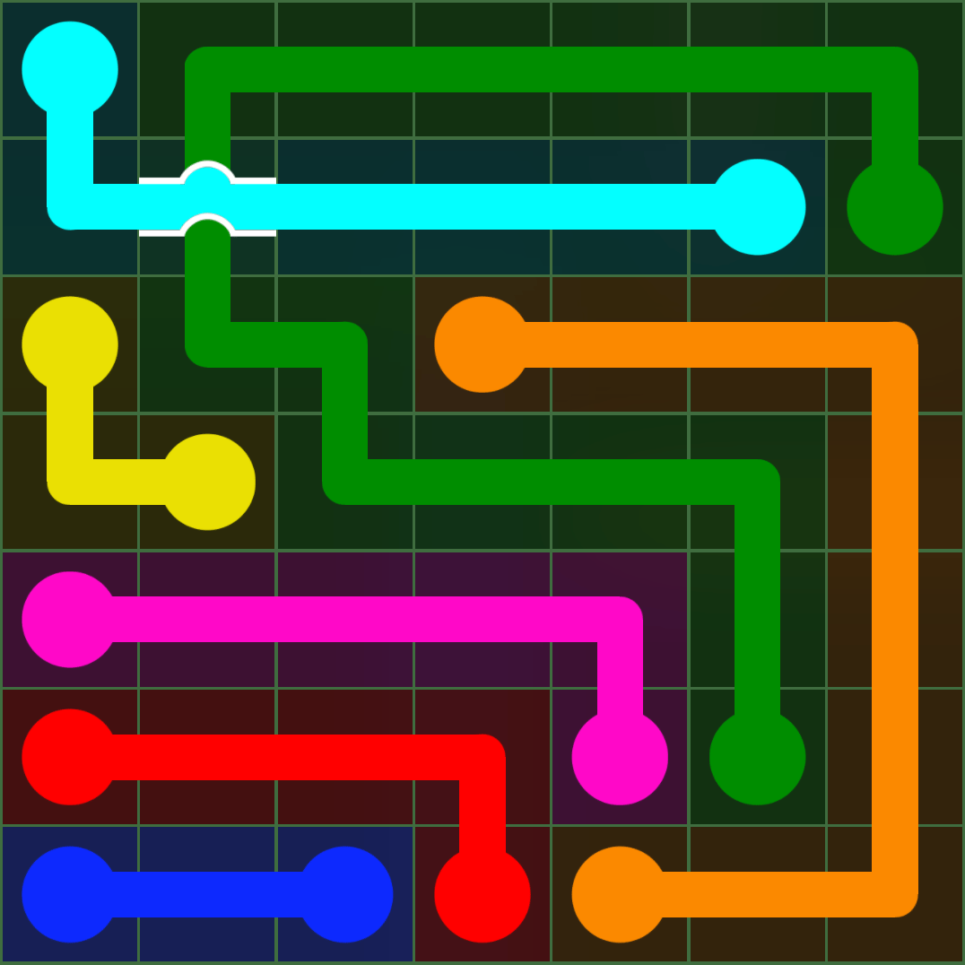 Flow Free 2451 Solution