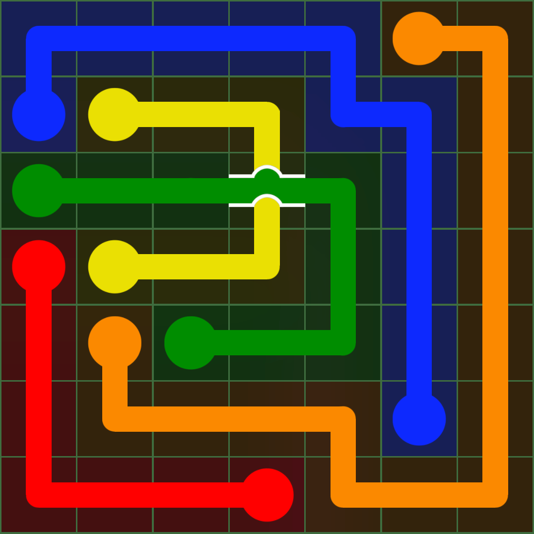 Flow Free 2457 Solution