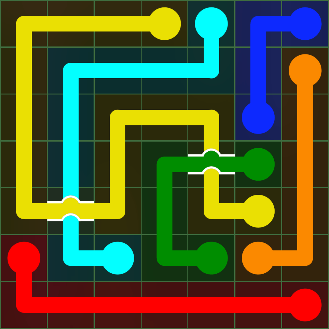 Flow Free 2463 Solution