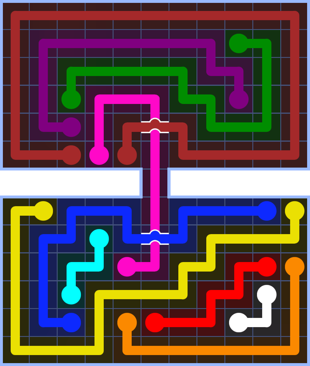 Flow Free 3333 Solution