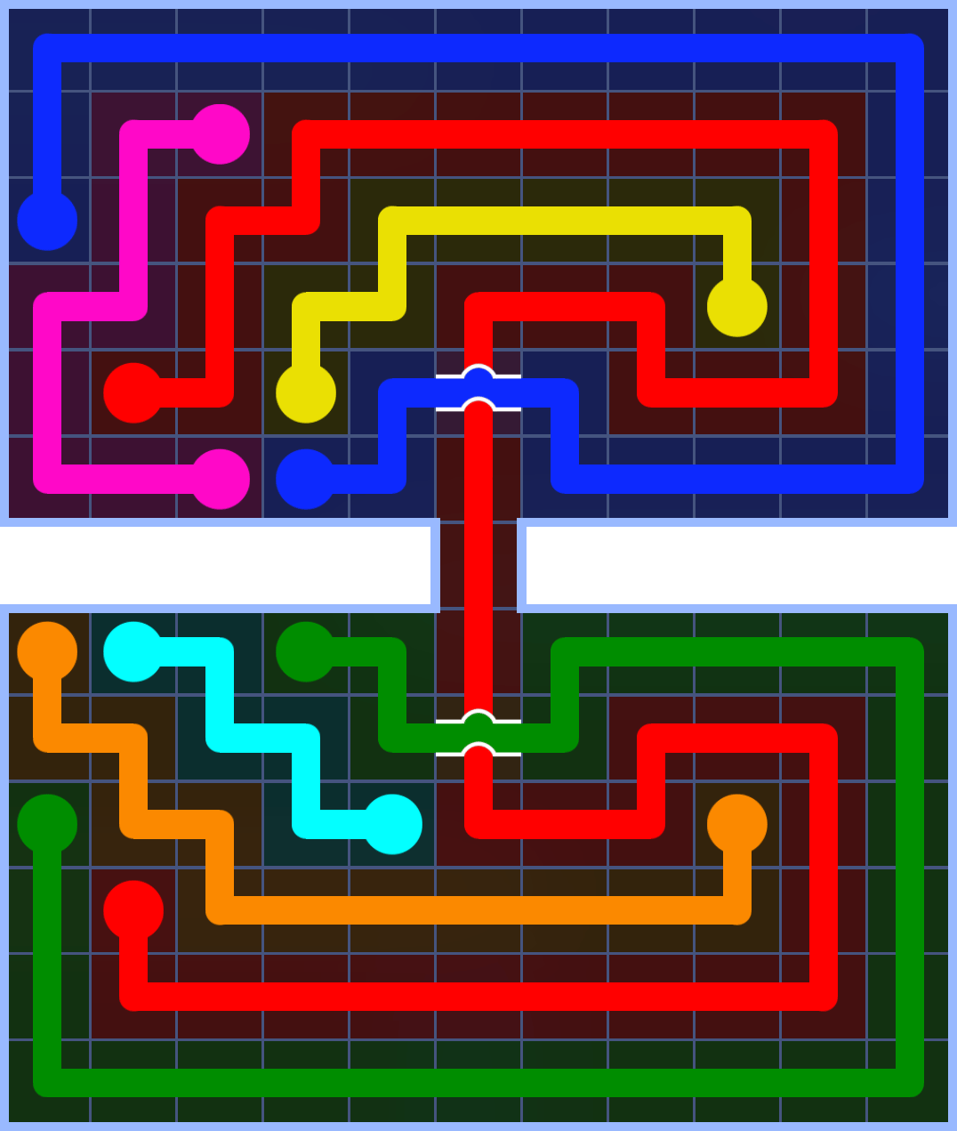Flow Free 3335 Solution