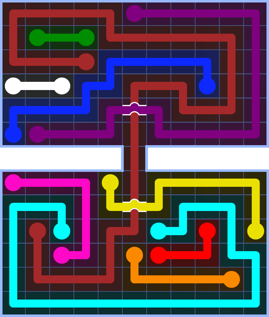 Flow Free 3345 Solution