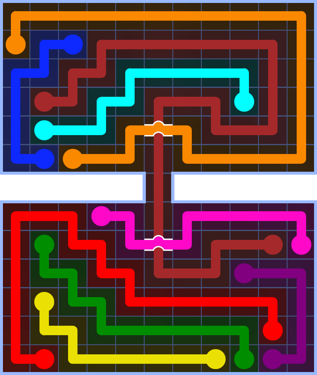 Flow Free 3347 Solution