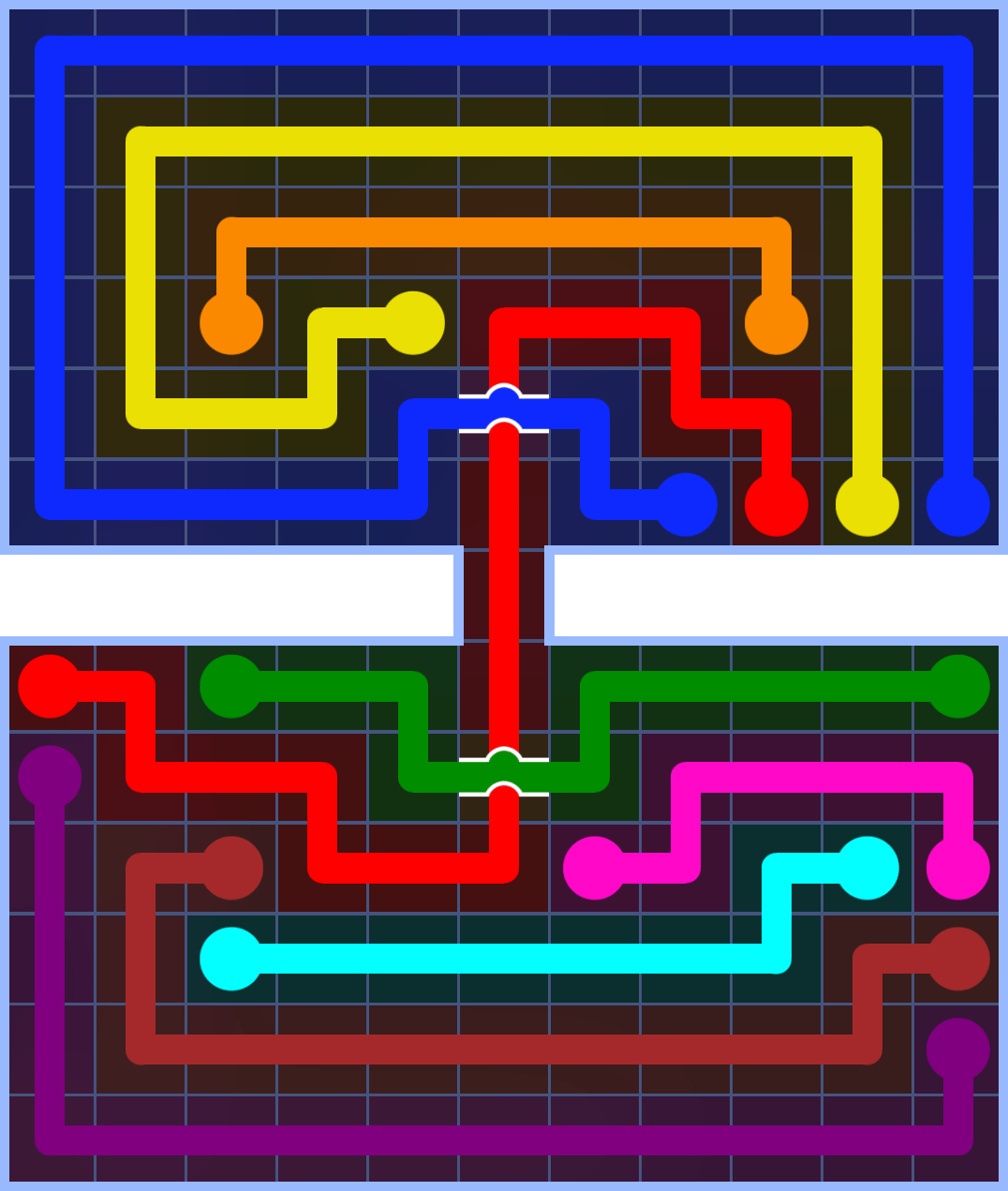 Flow Free 3353 Solution
