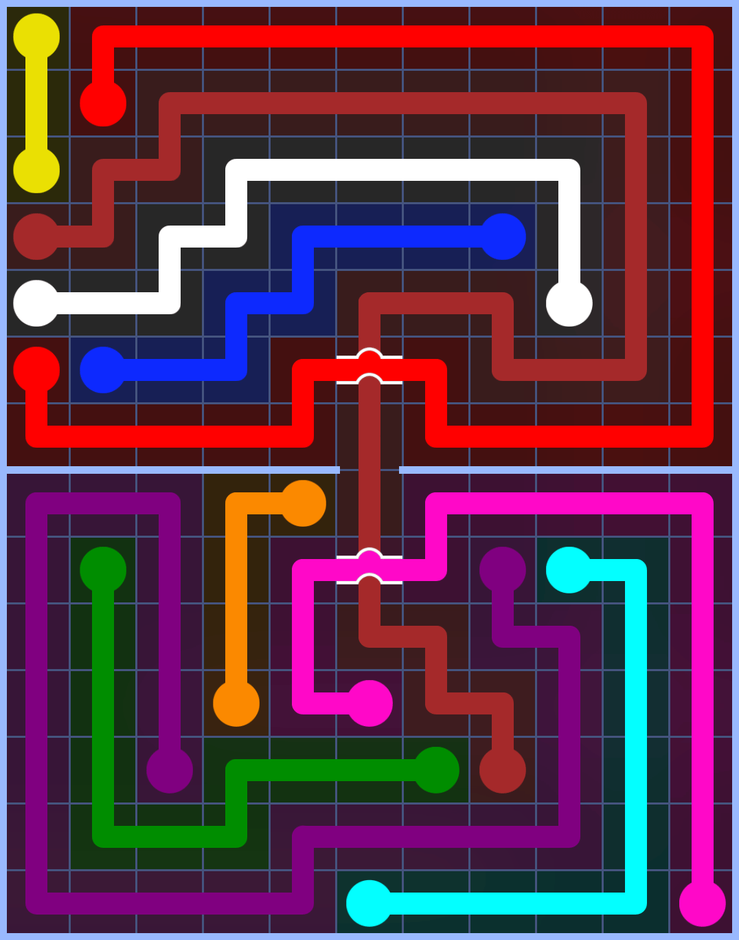 Flow Free 3379 Solution