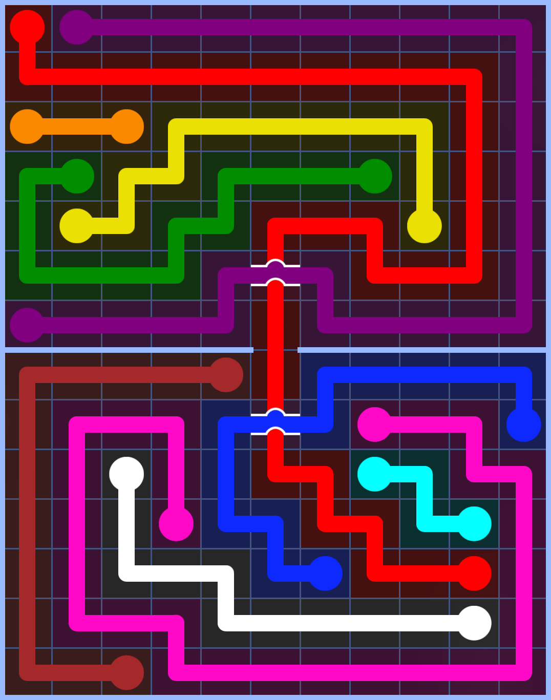 Flow Free 3380 Solution