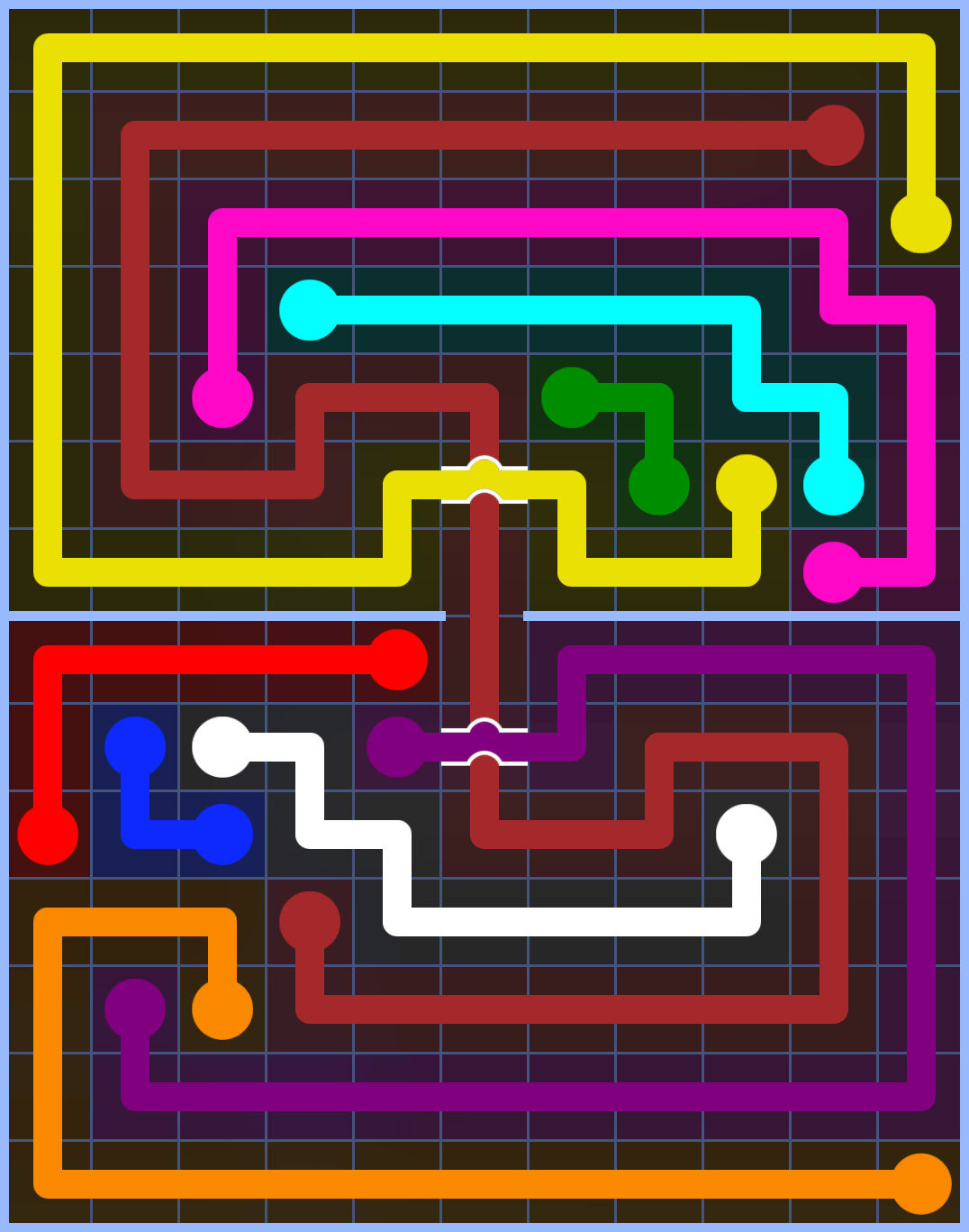 Flow Free 3381 Solution