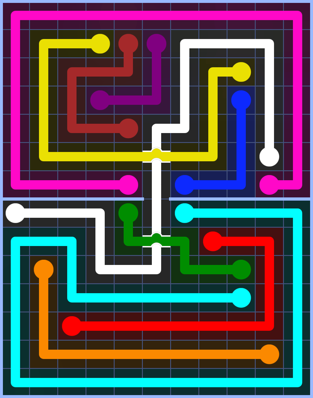 Flow Free 3388 Solution