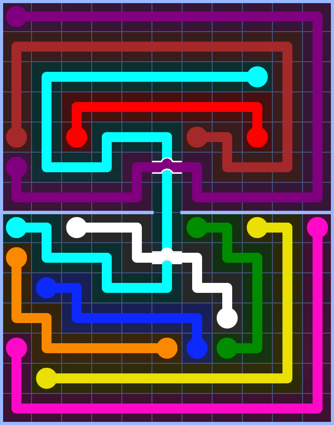 Flow Free 3389 Solution