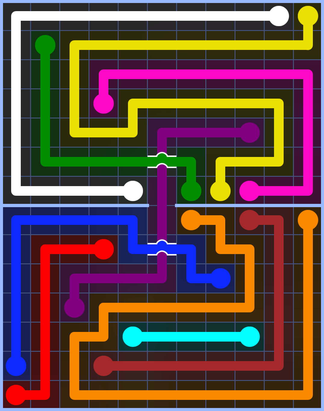 Flow Free 3361 Solution