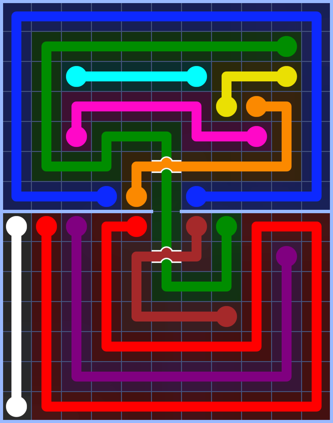 Flow Free 3367 Solution