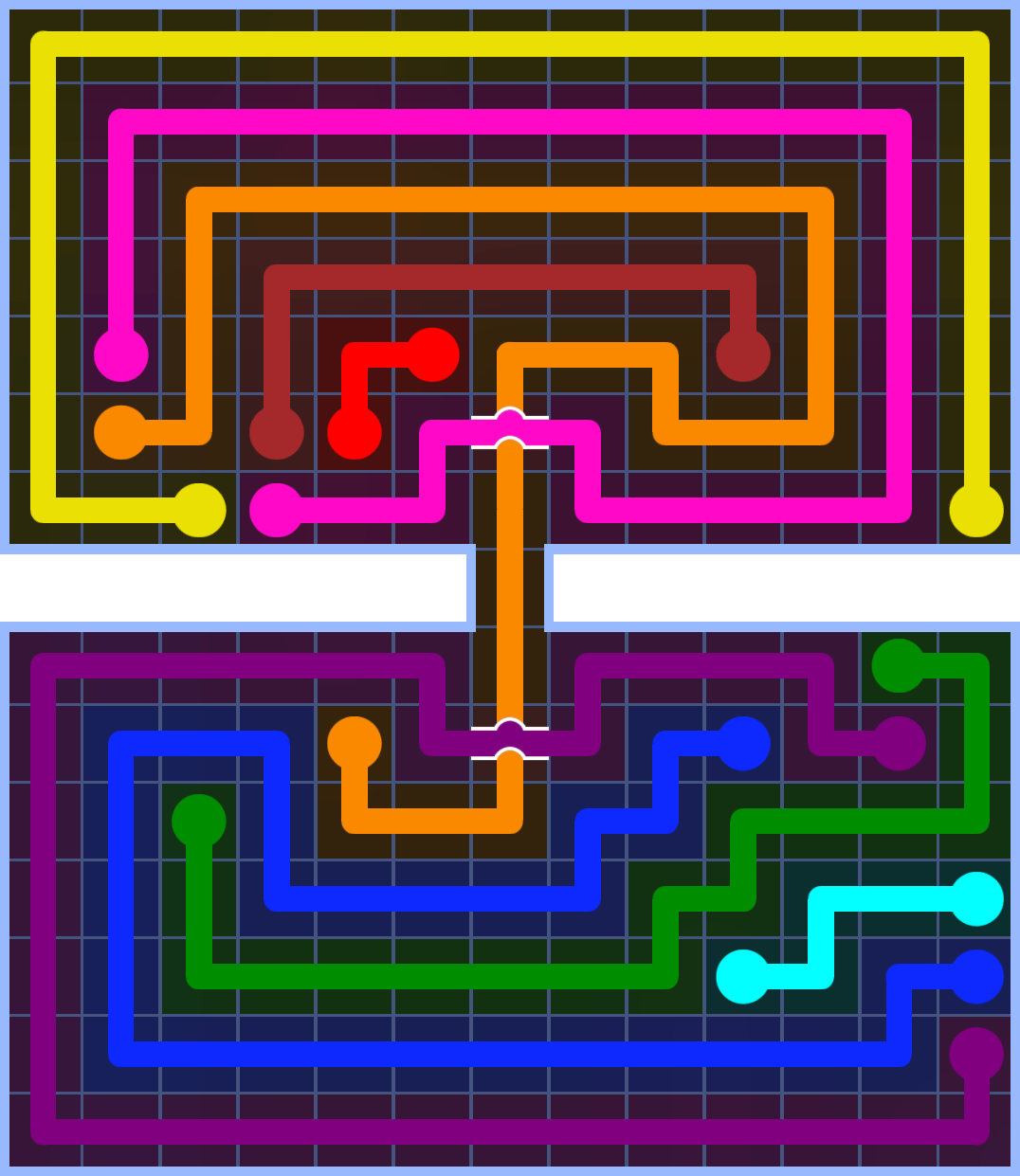 Flow Free 3397 Solution