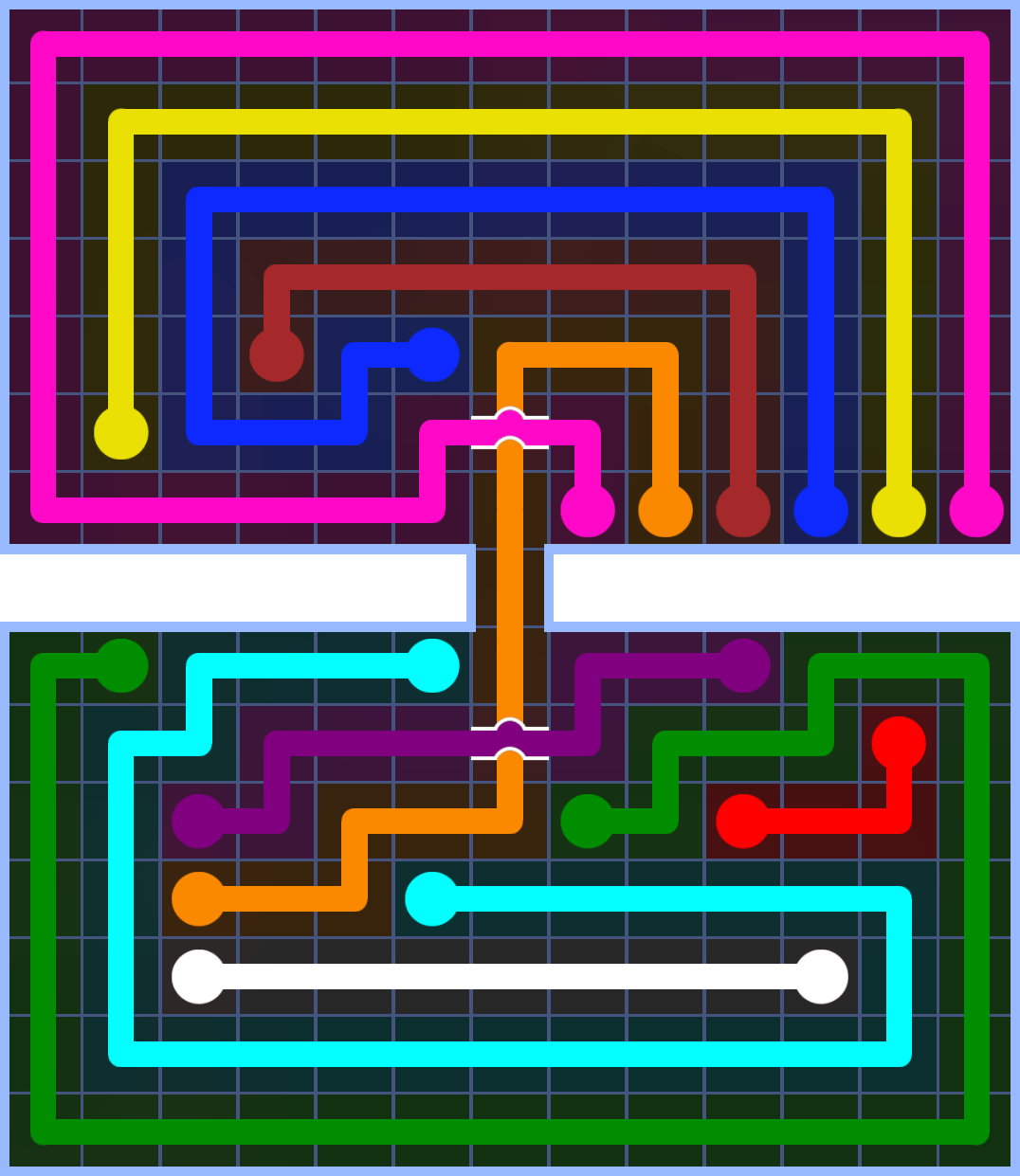 Flow Free 3409 Solution