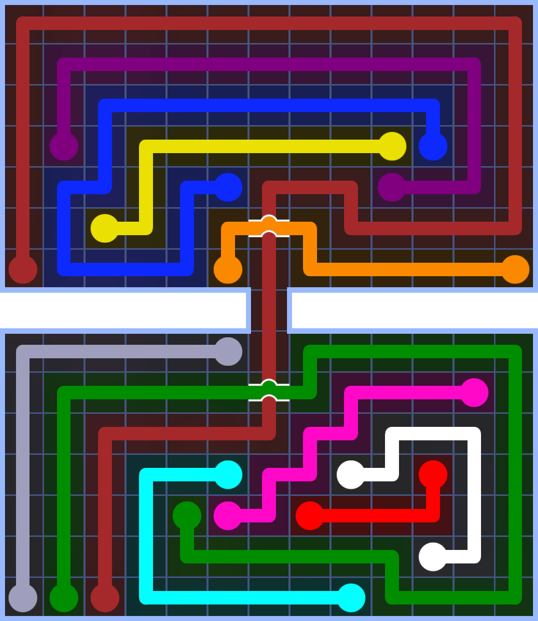 Flow Free 3415 Solution