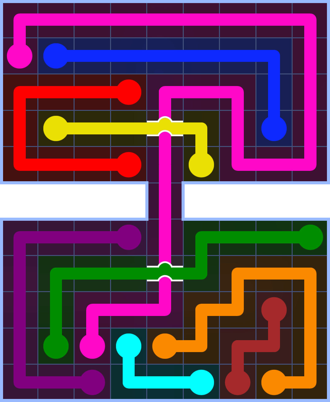 Flow Free 3280 Solution