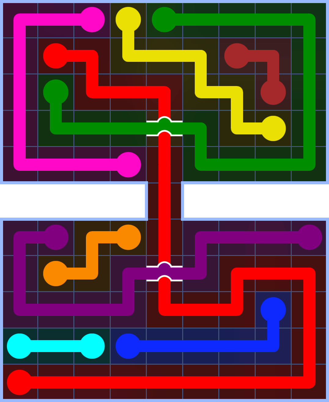 Flow Free 3284 Solution