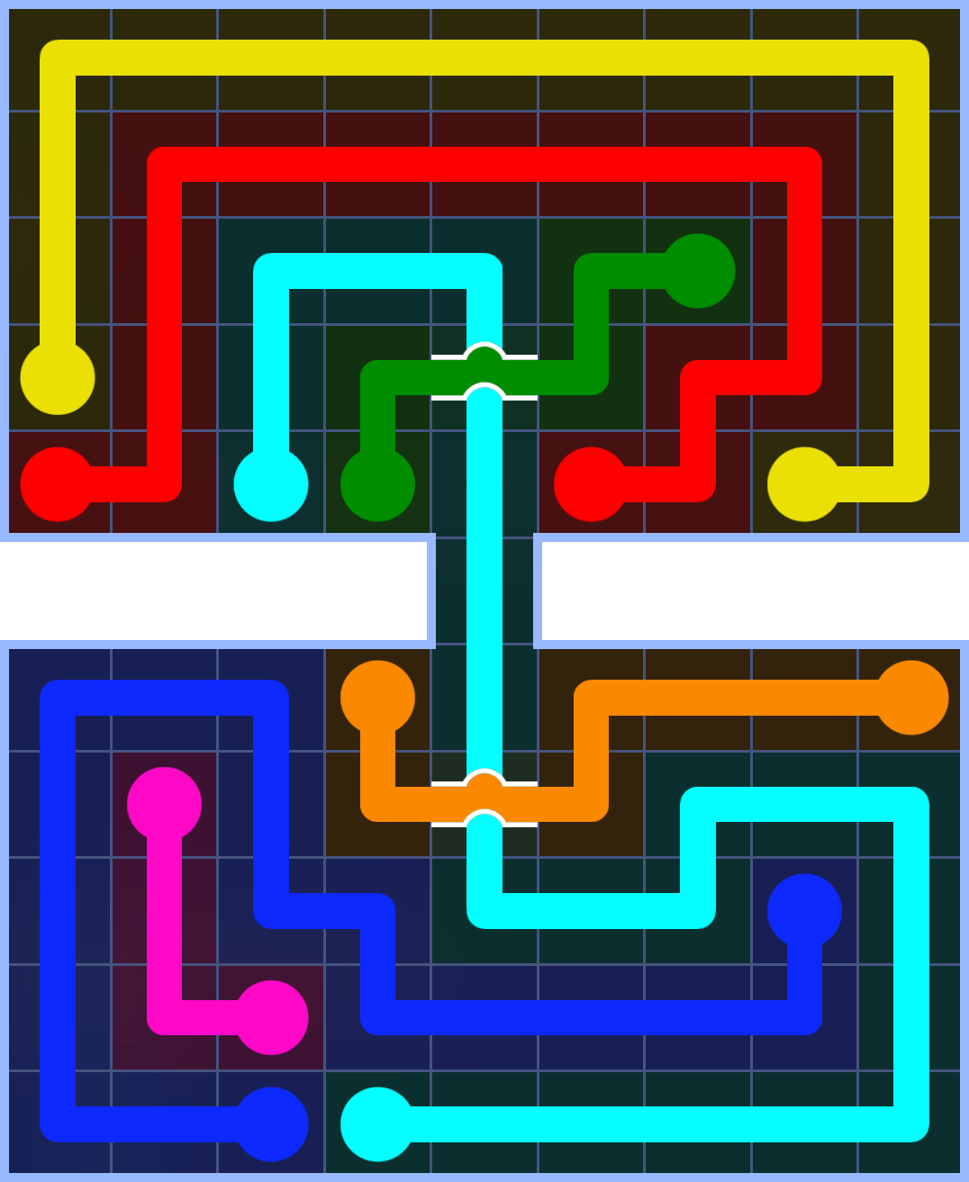 Flow Free 3285 Solution