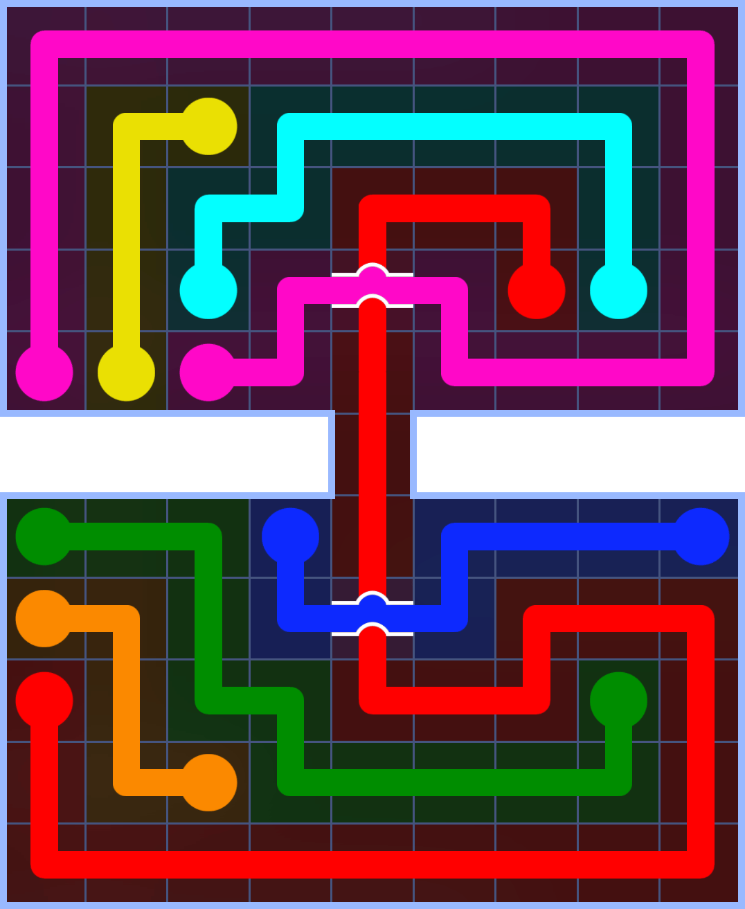 Flow Free 3288 Solution