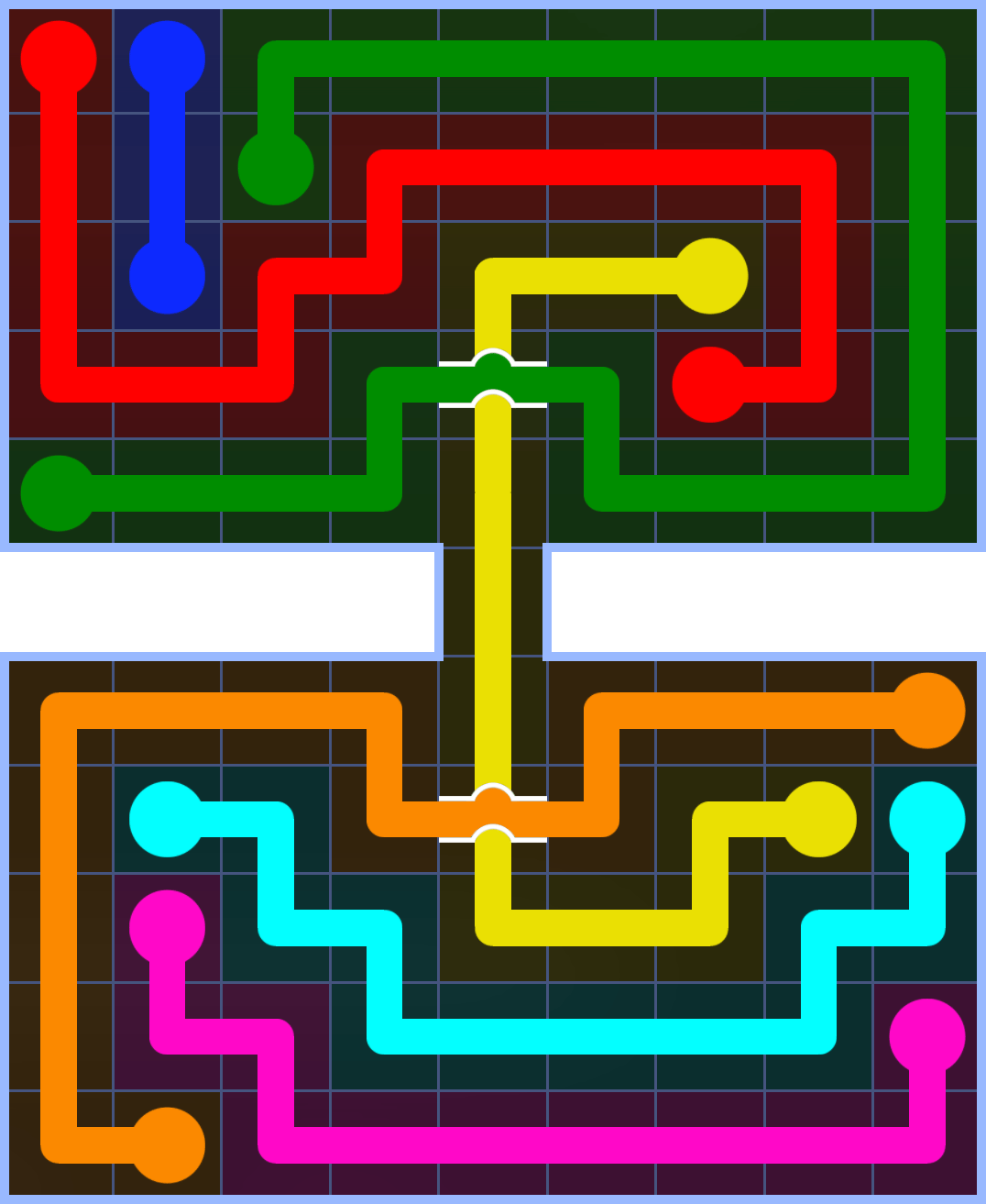 Flow Free 3272 Solution