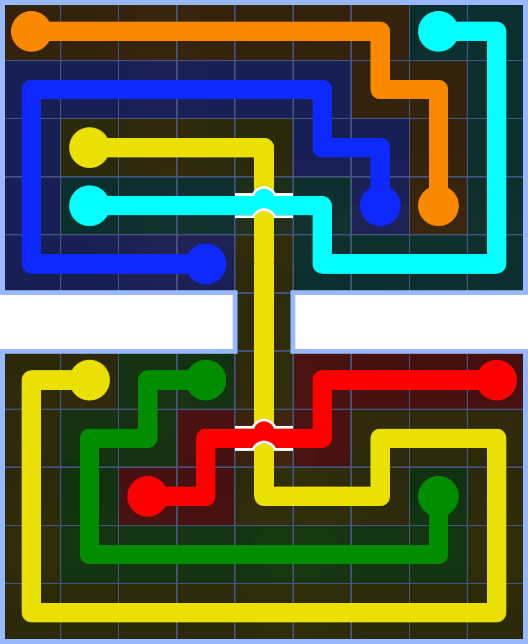Flow Free 3290 Solution