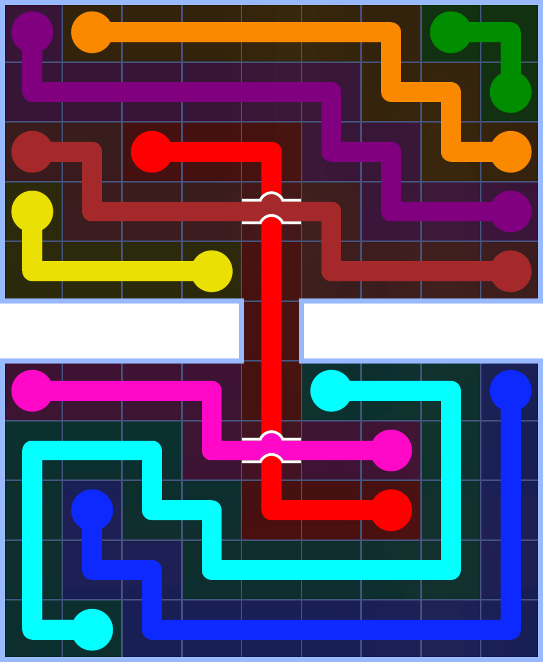 Flow Free 3292 Solution
