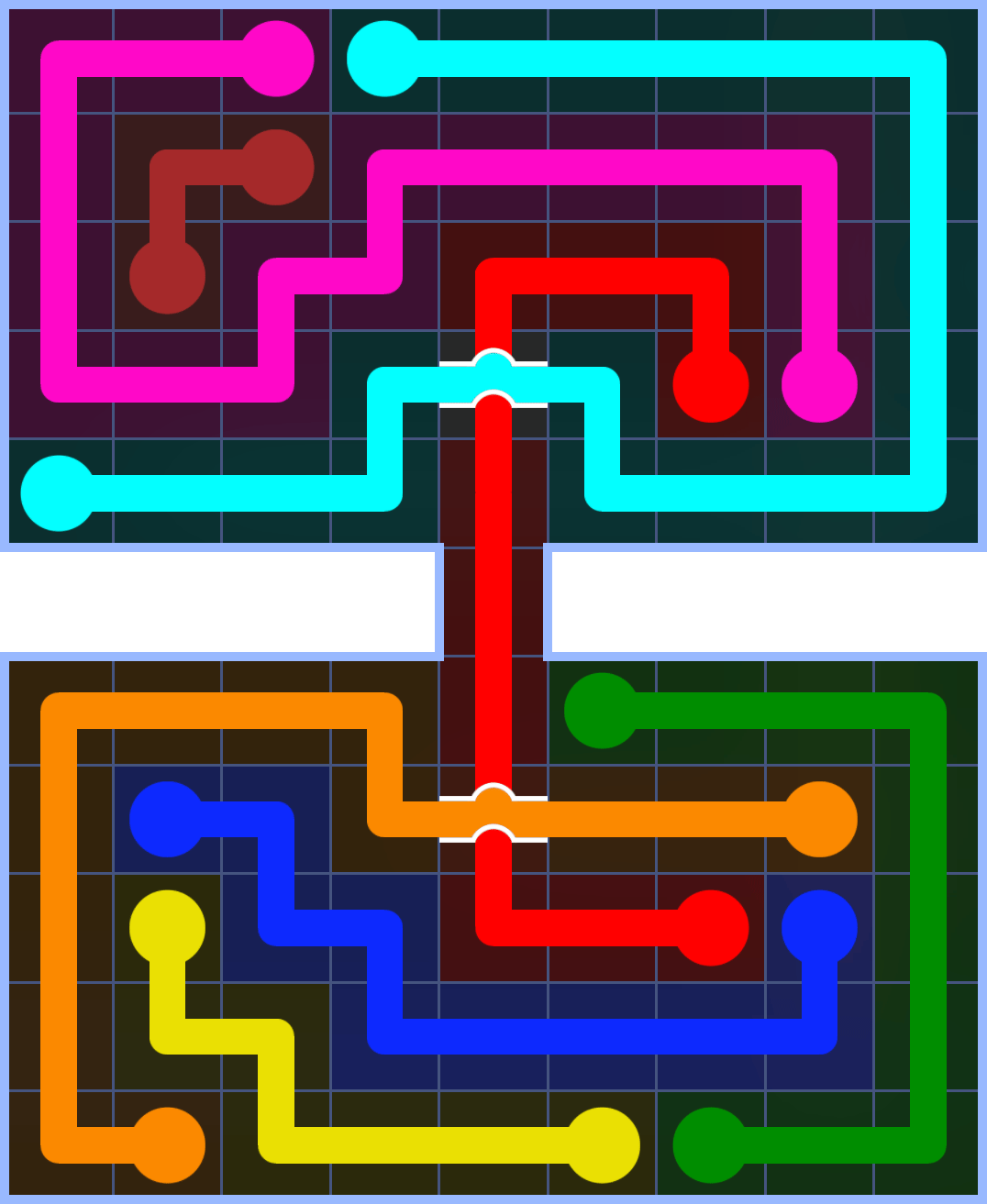 Flow Free 3295 Solution