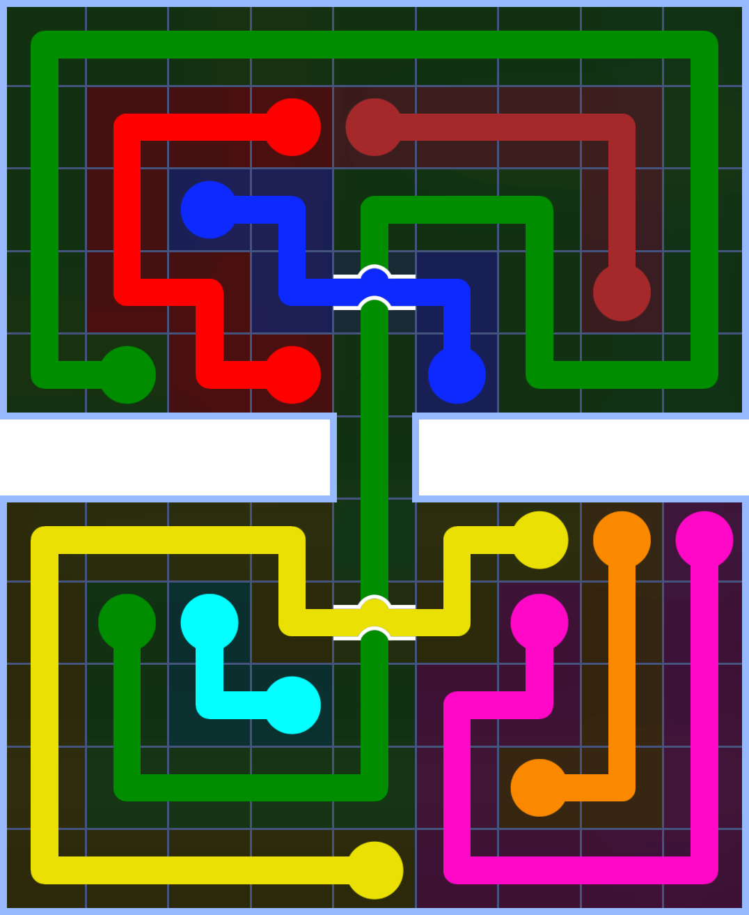 Flow Free 3273 Solution