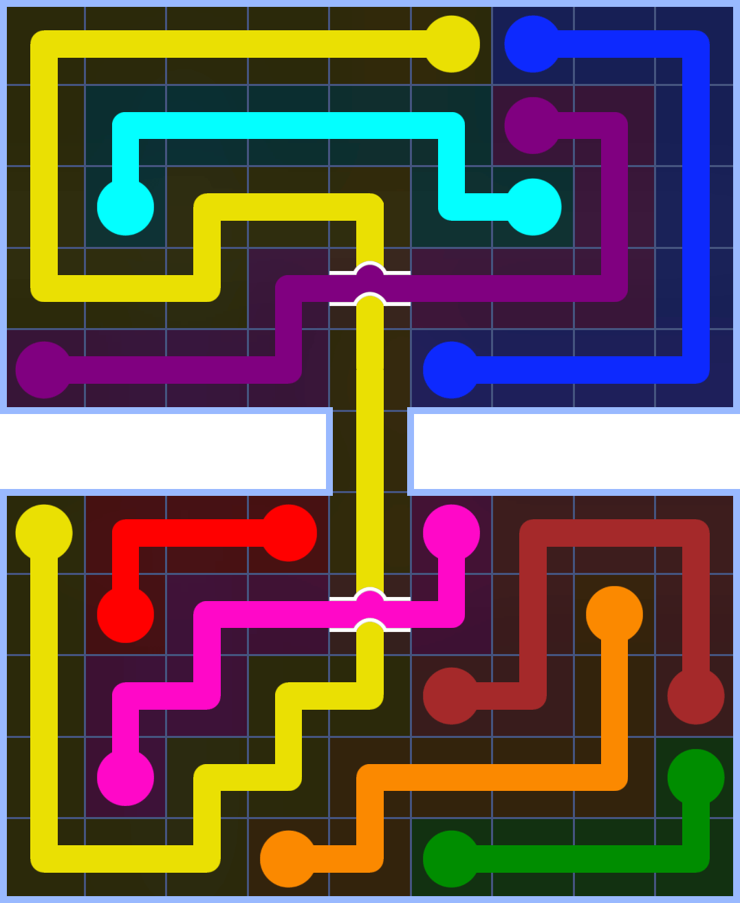 Flow Free 3276 Solution