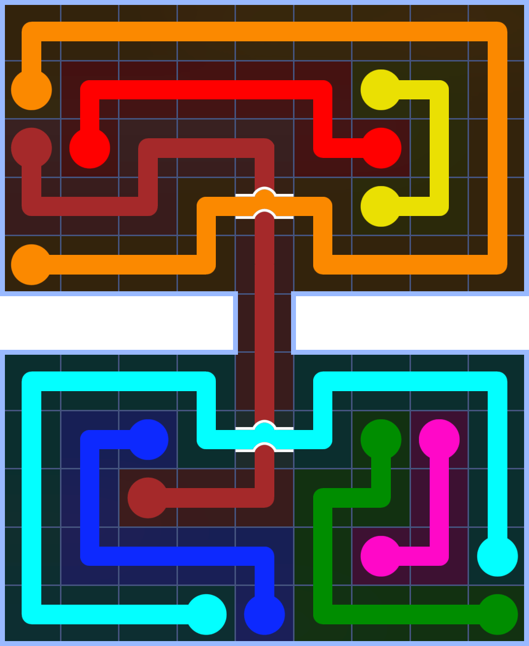 Flow Free 3277 Solution