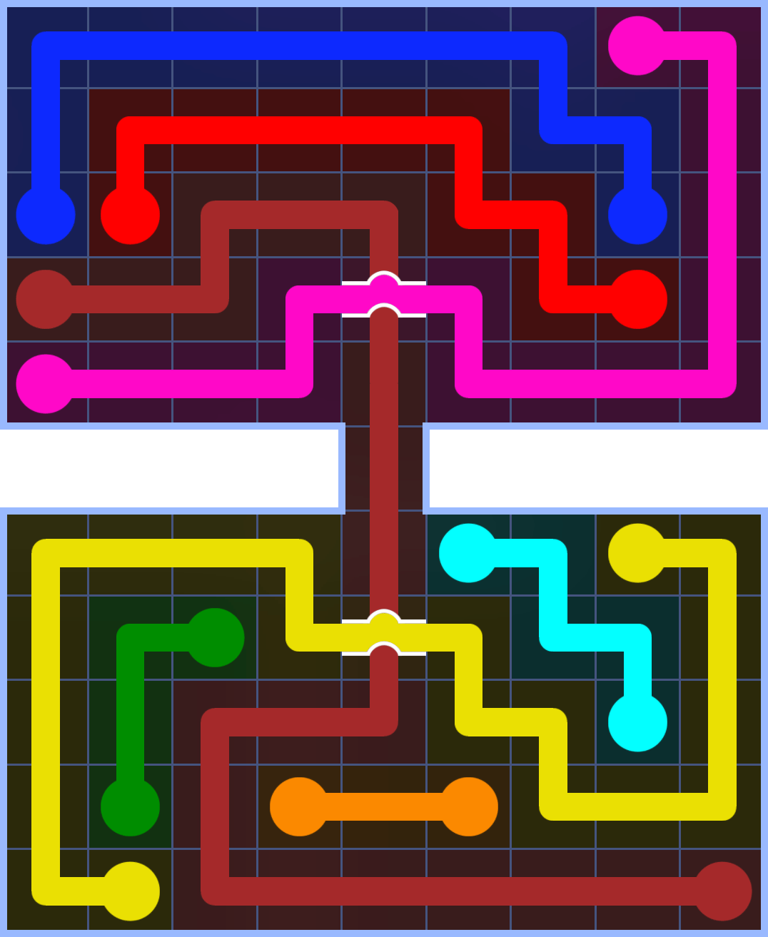 Flow Free 3278 Solution