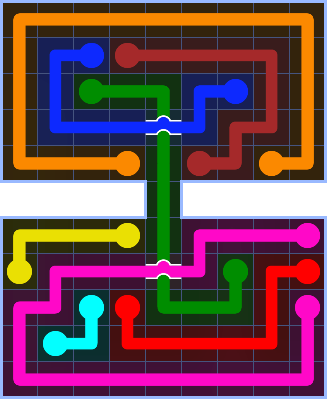 Flow Free 3279 Solution