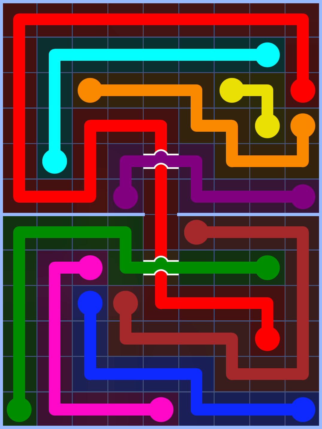 Flow Free 3311 Solution