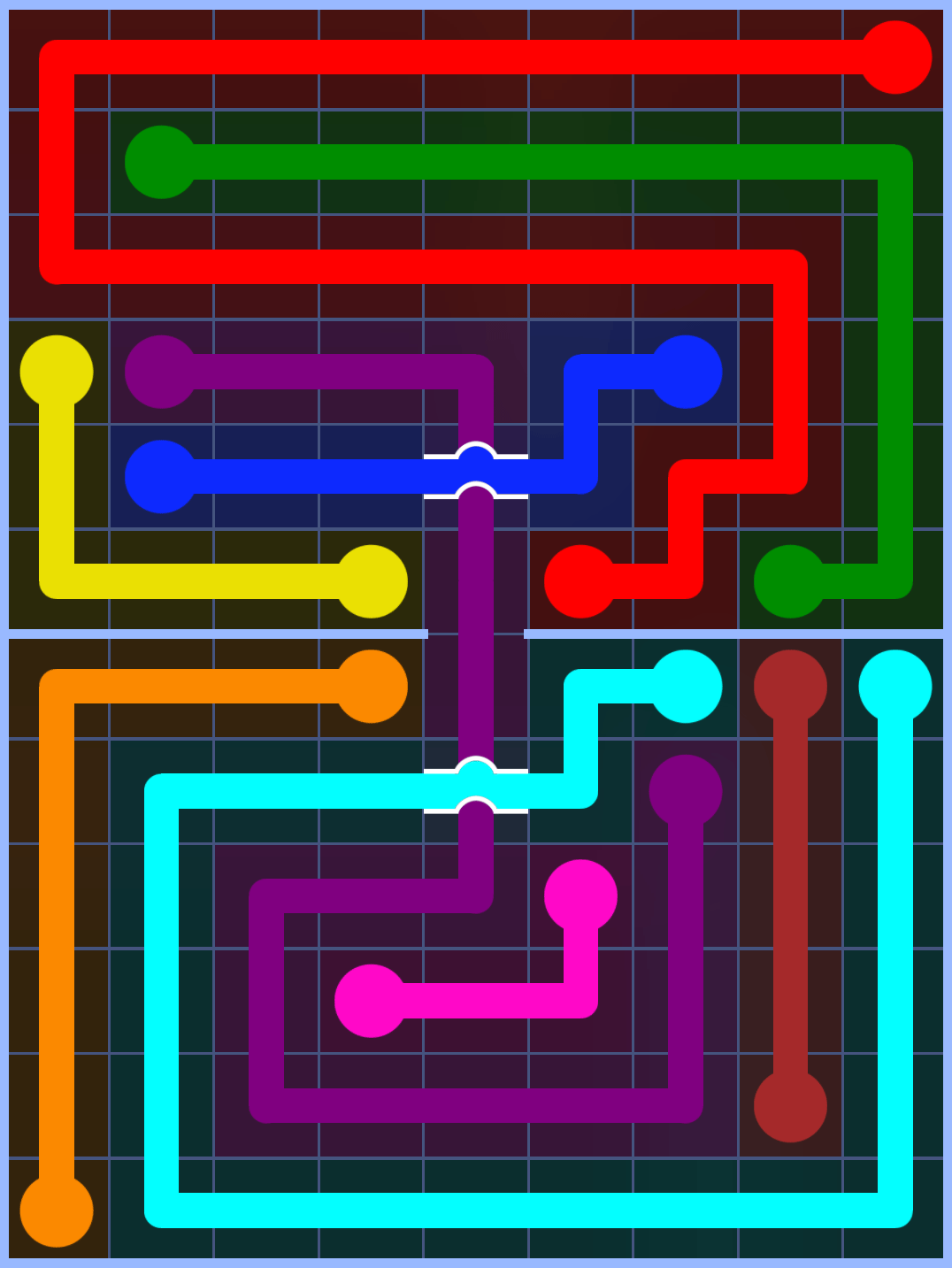 Flow Free 3313 Solution