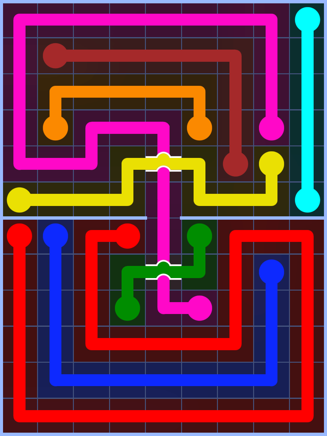 Flow Free 3315 Solution