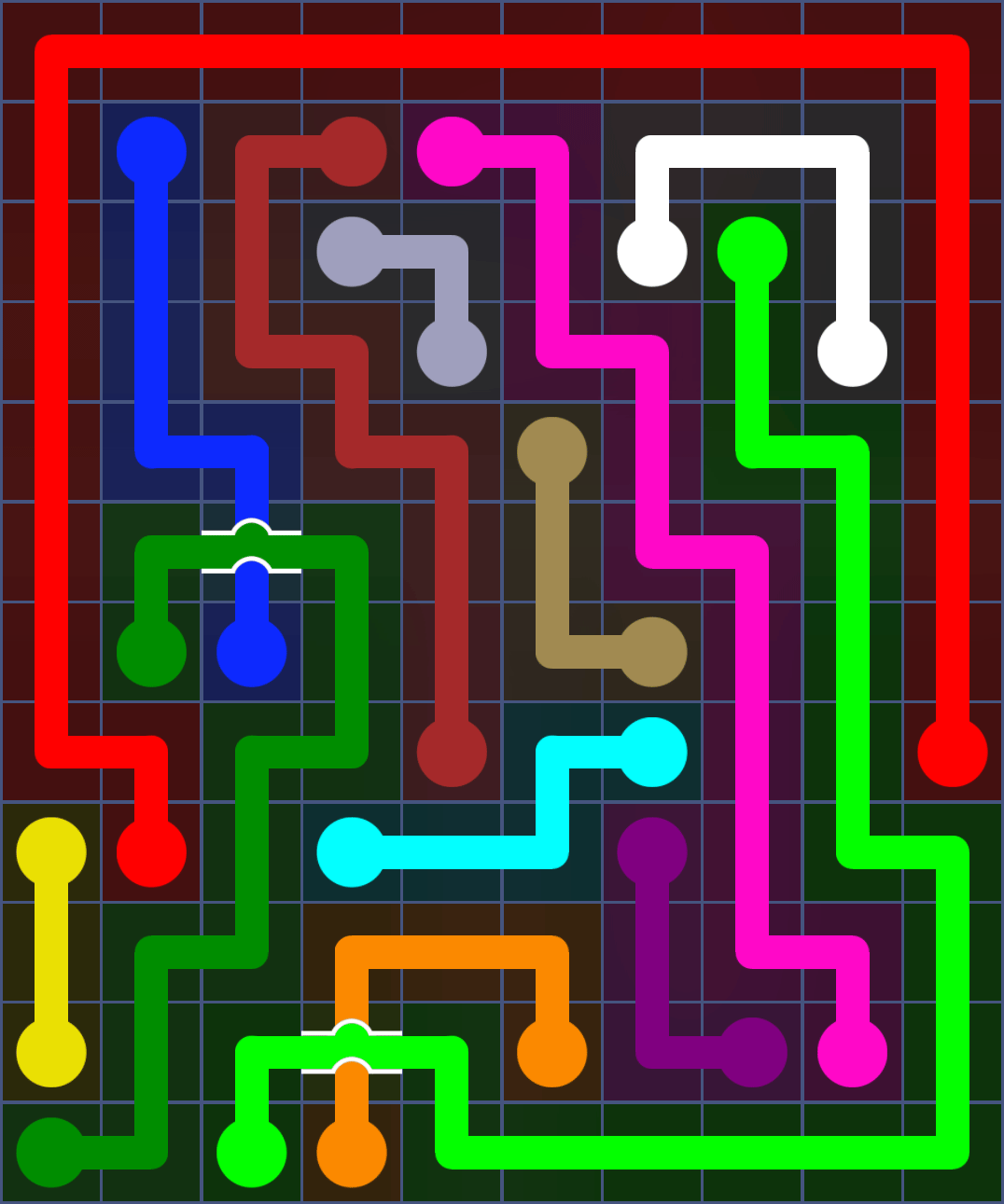 Flow Free 3181 Solution