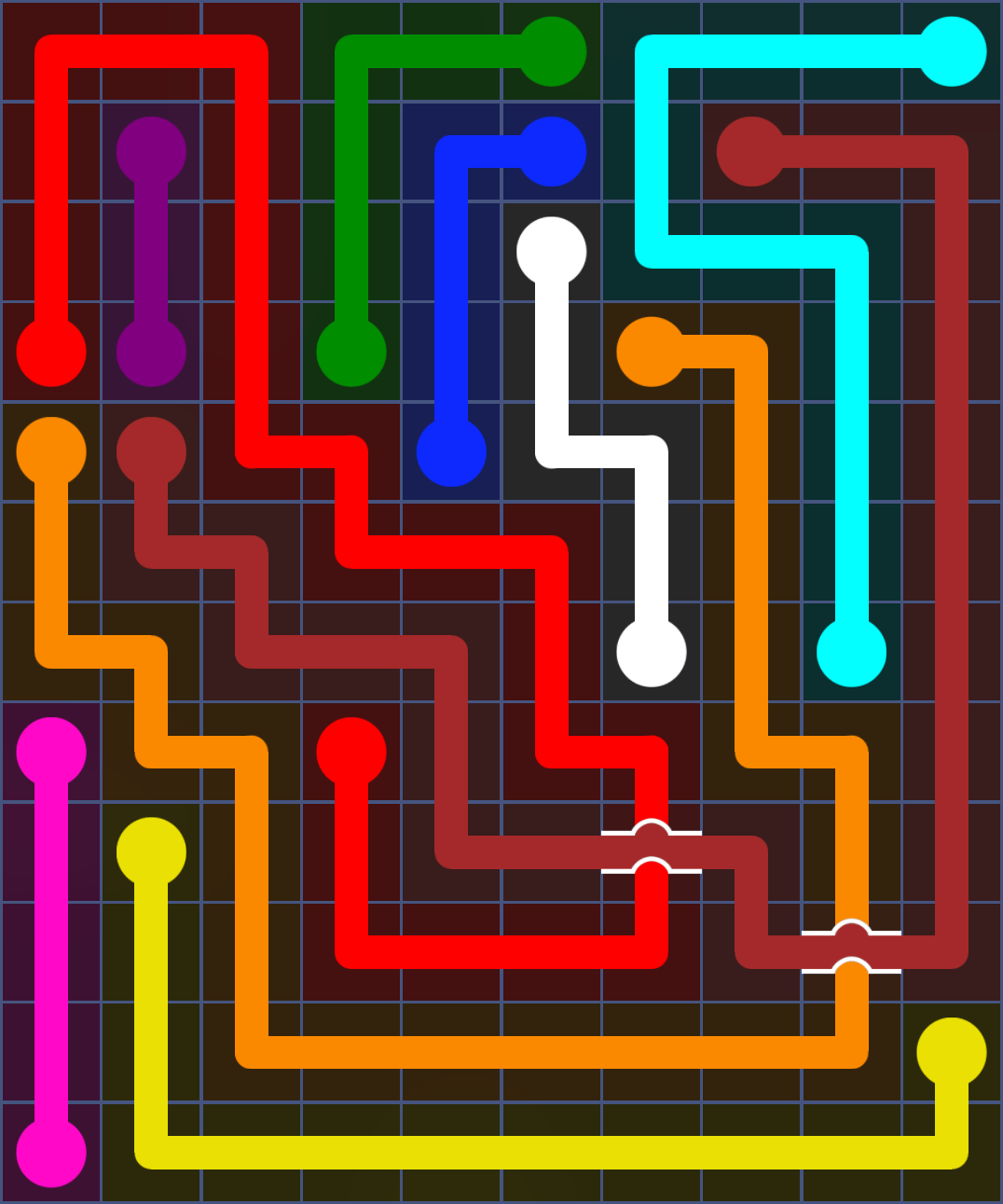 Flow Free 3185 Solution