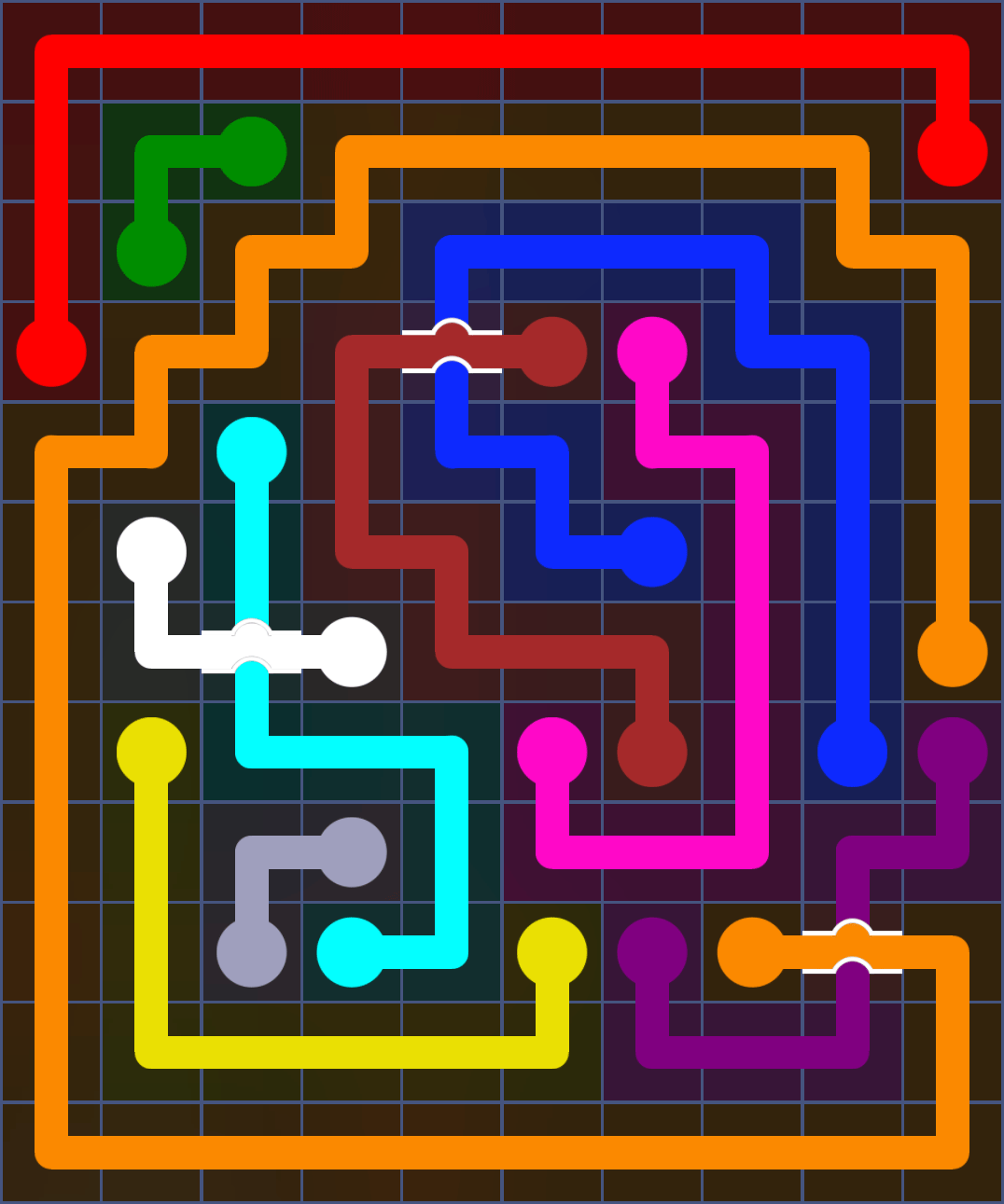 Flow Free 3191 Solution