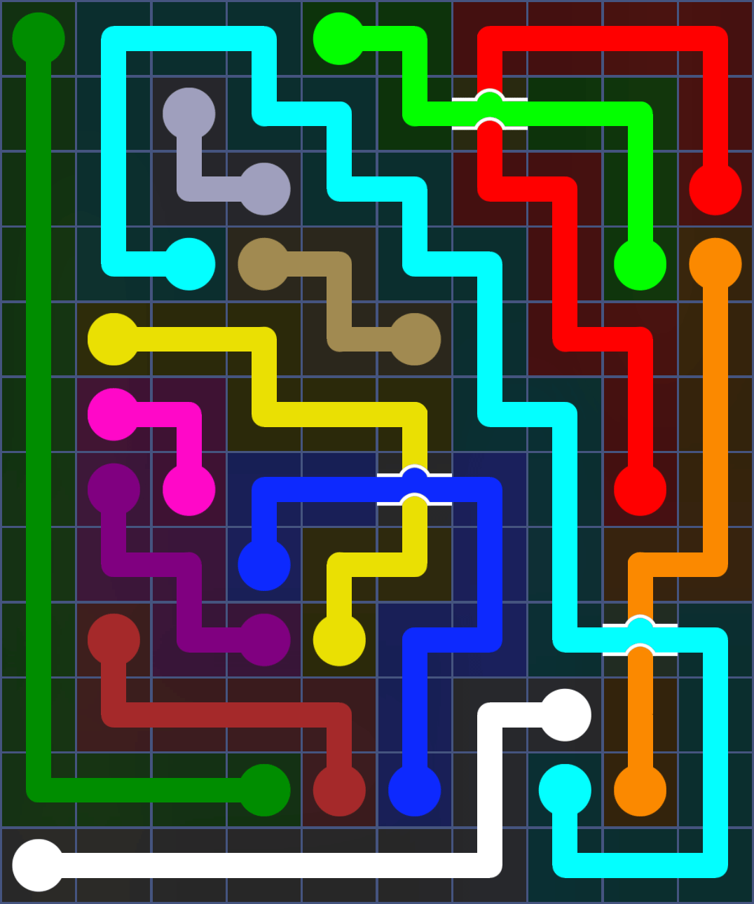 Flow Free 3192 Solution