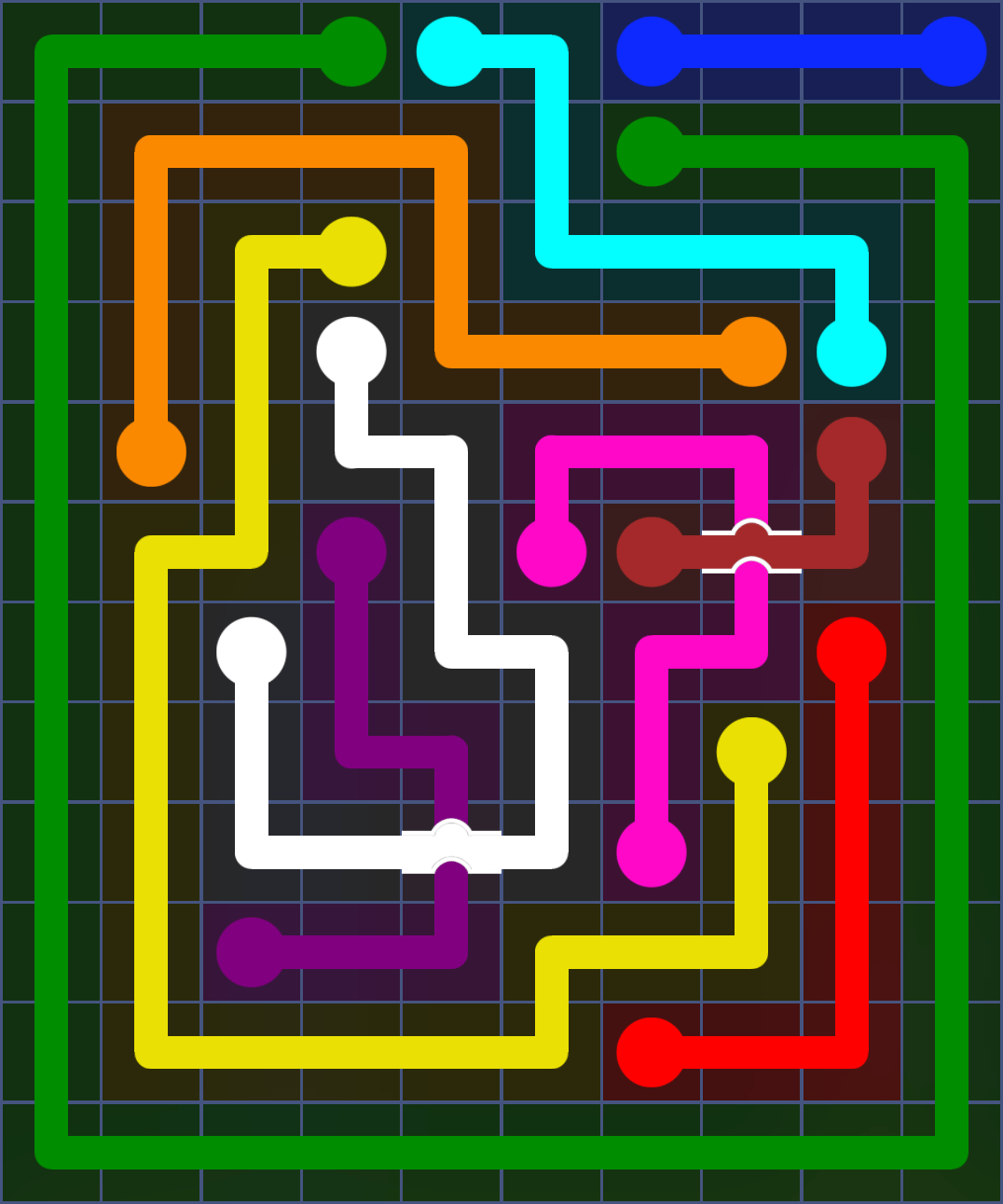 Flow Free 3193 Solution