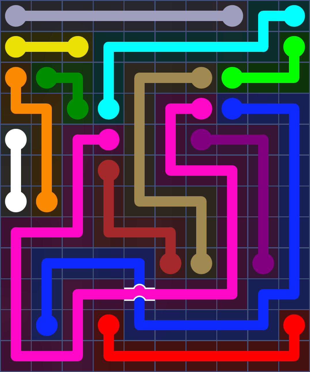 Flow Free 3194 Solution