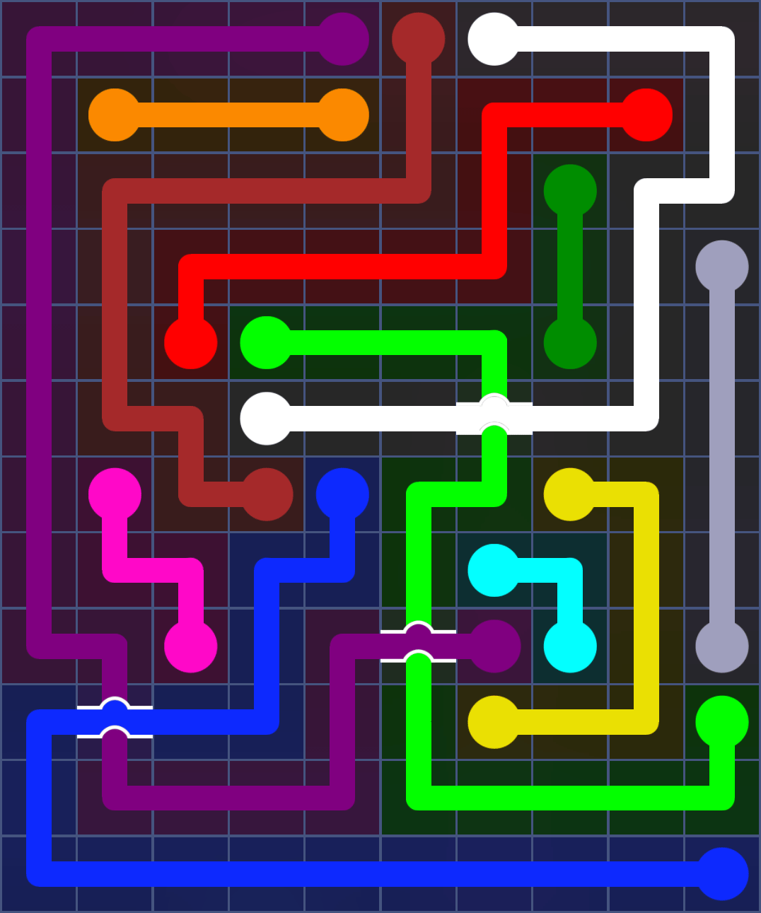 Flow Free 3197 Solution