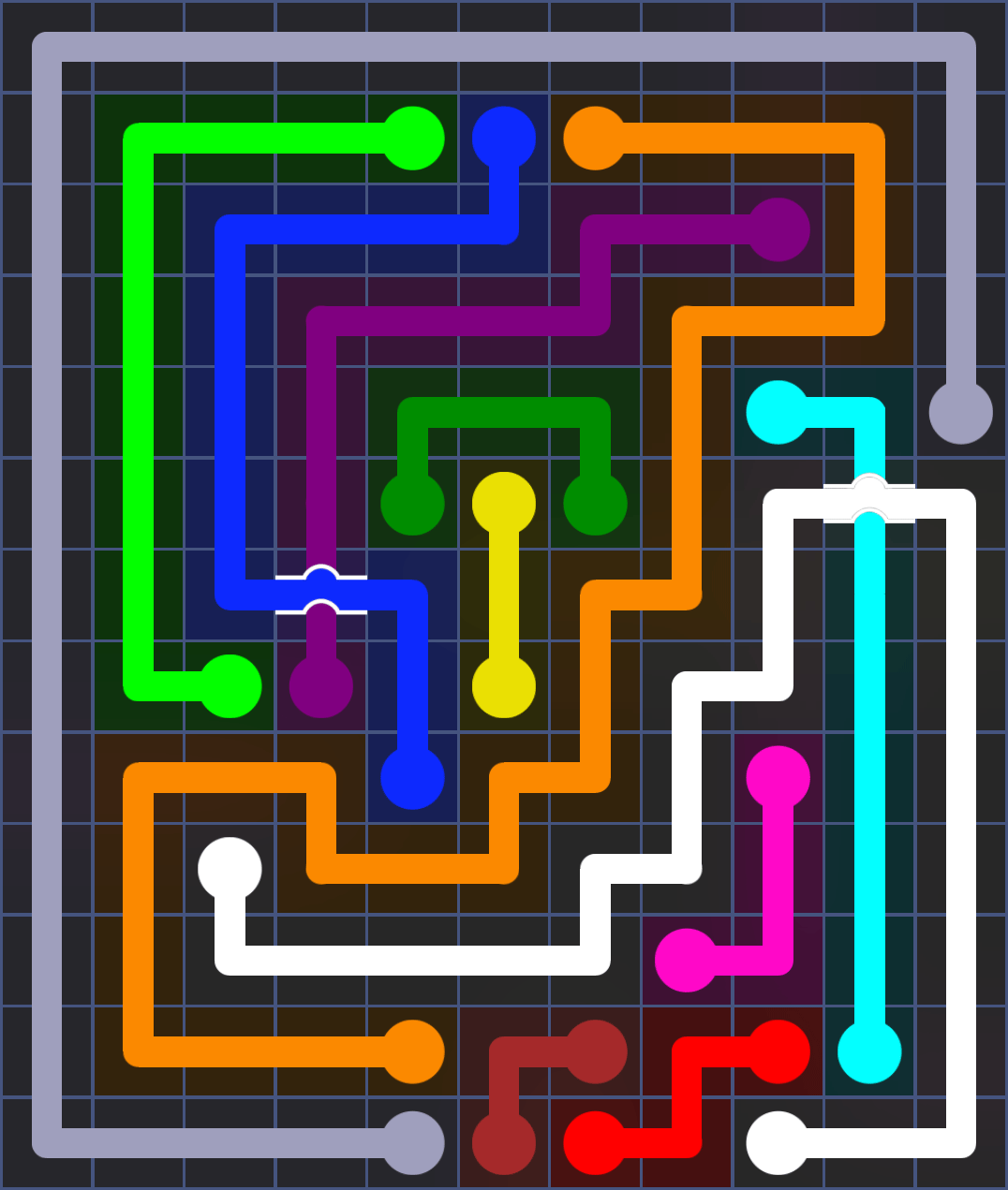 Flow Free 3221 Solution