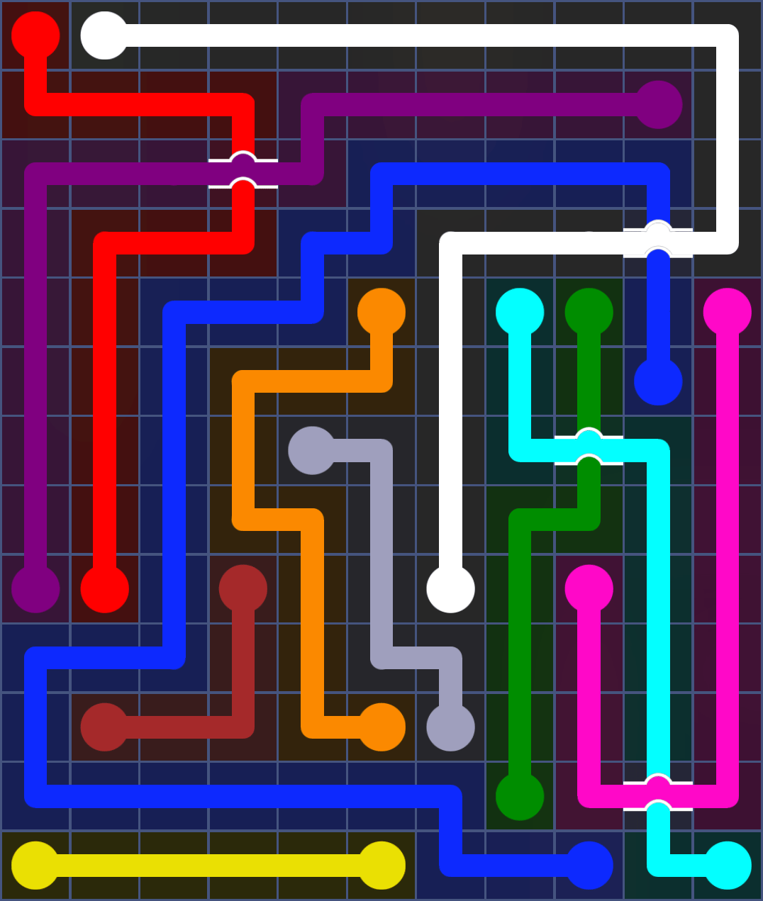 Flow Free 3224 Solution
