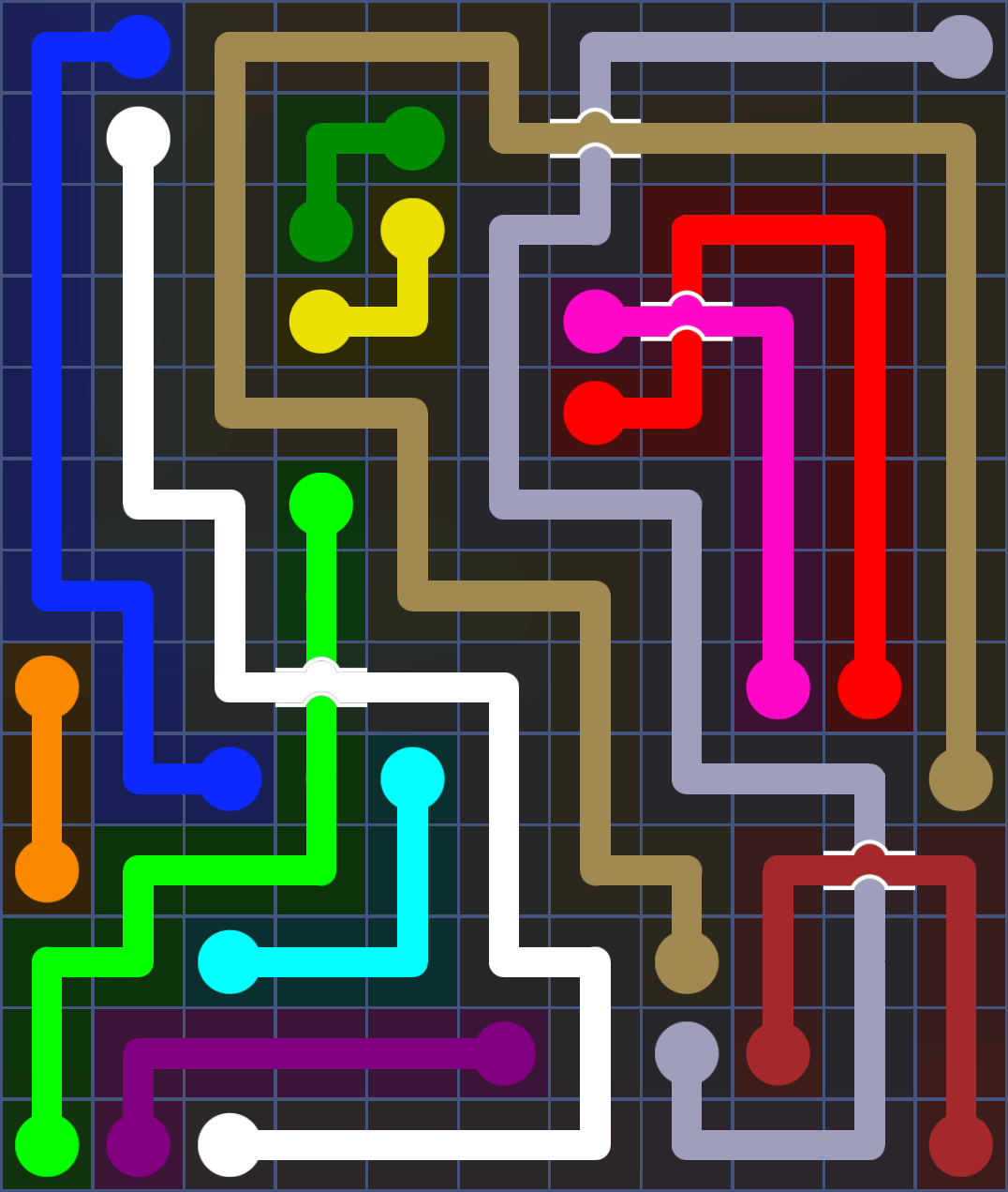 Flow Free 3231 Solution