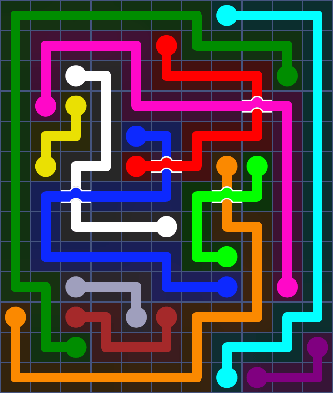 Flow Free 3233 Solution