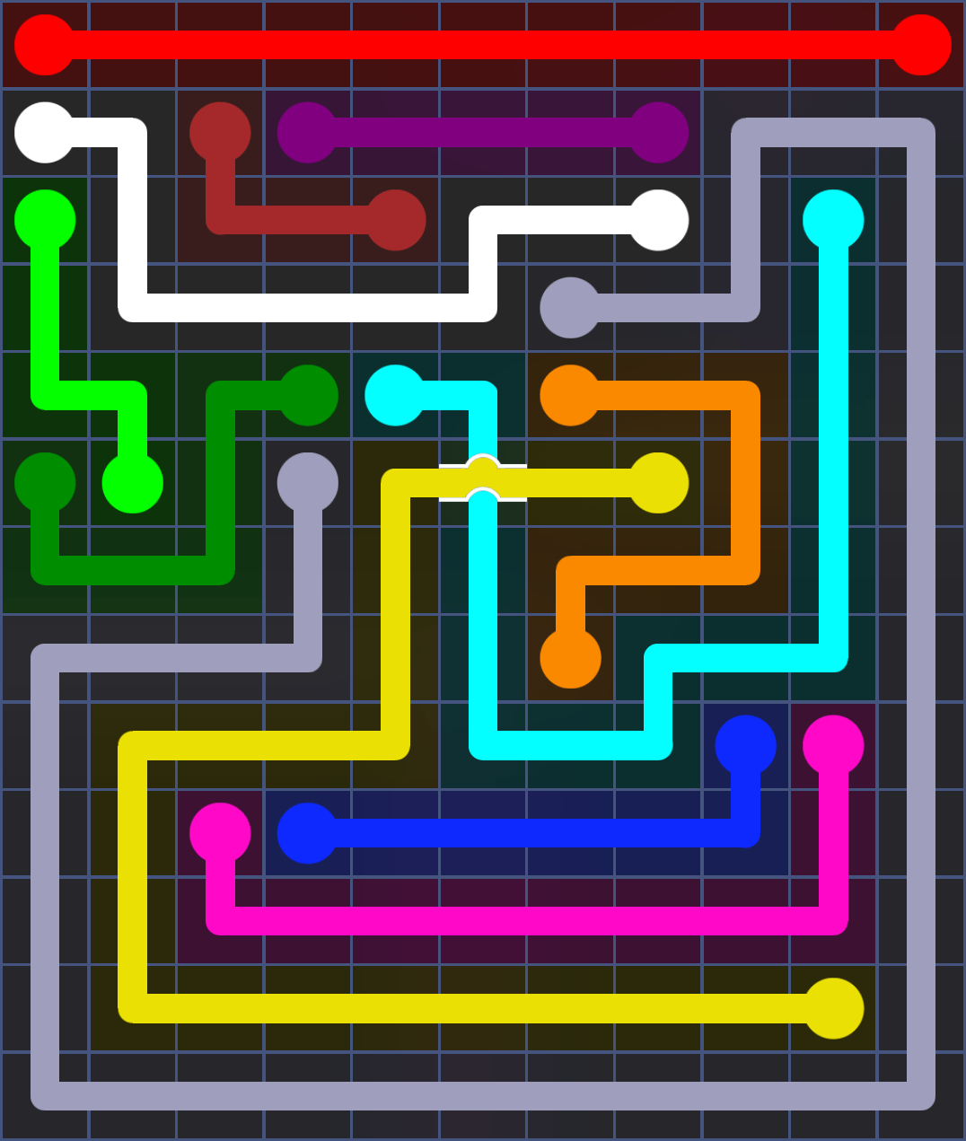 Flow Free 3234 Solution