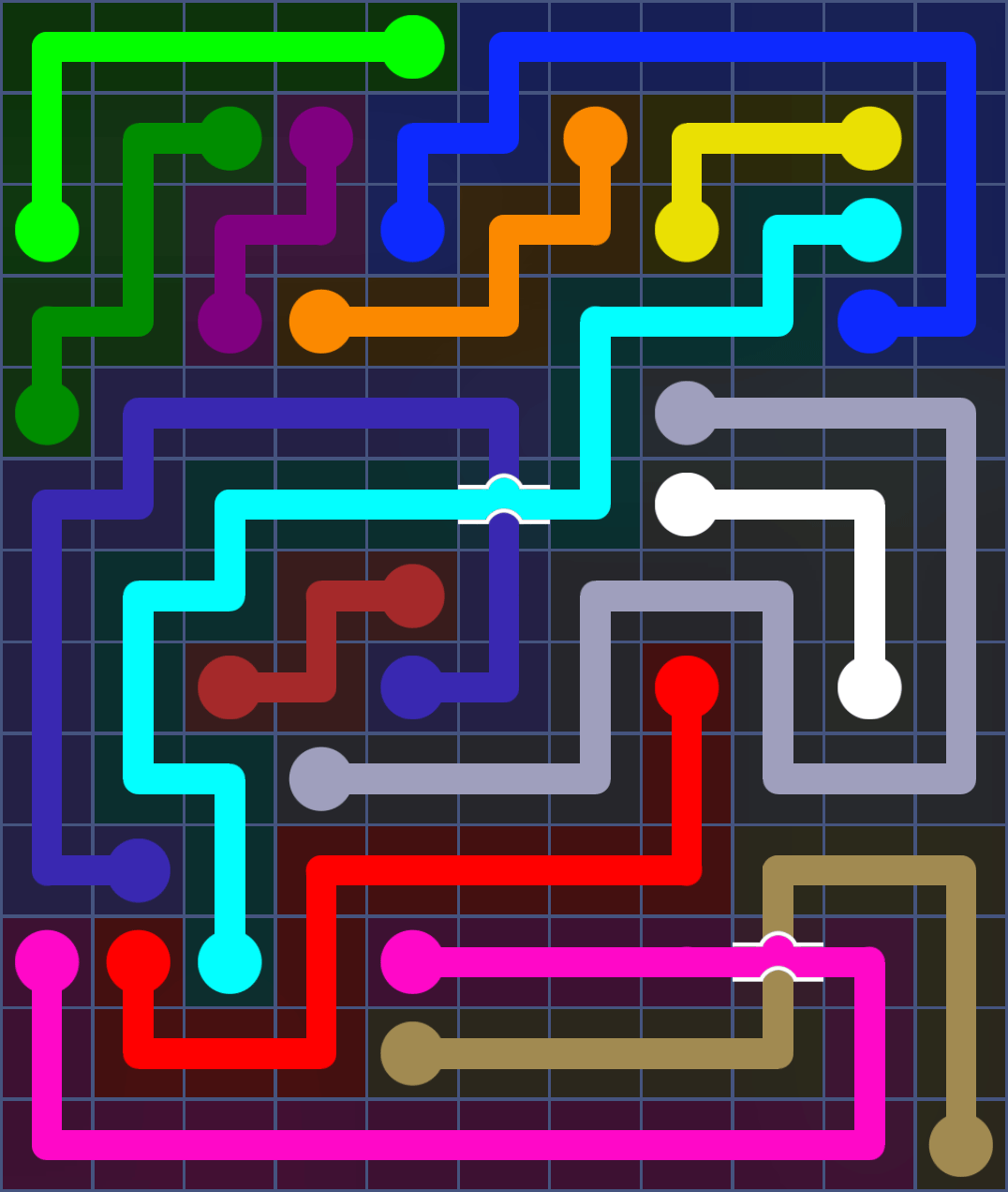 Flow Free 3235 Solution