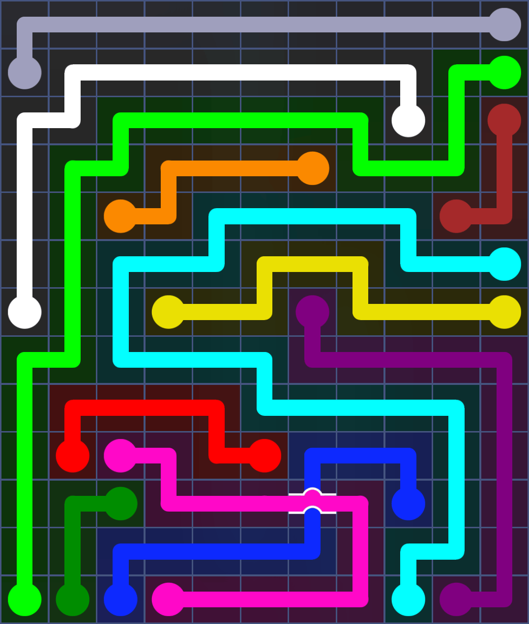 Flow Free 3212 Solution